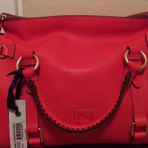 Strawberry Medium Florentine Satchel